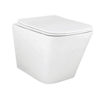 Parryware Inslim Wall Hung Rimless WC P-Trap