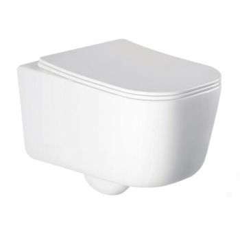 Parryware Plaza Wall Hung Rimless WC P-Trap