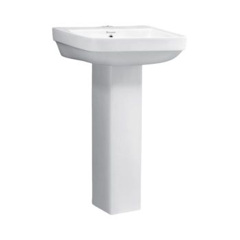 Parryware Sepia S Basin with Full Pedestal