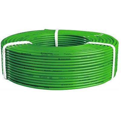 Anchor Advance - FR - 90 M 1.5 sqmm Electrical Cable - Green