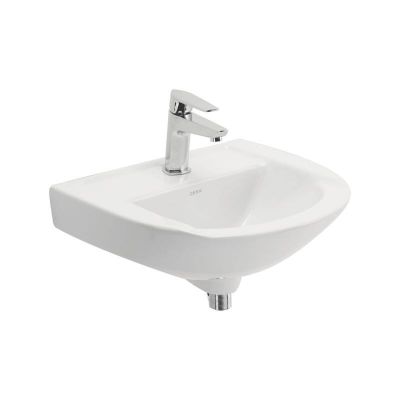 Cera Chico Wall Hung Wash Basin Without Pedestal Ivory
