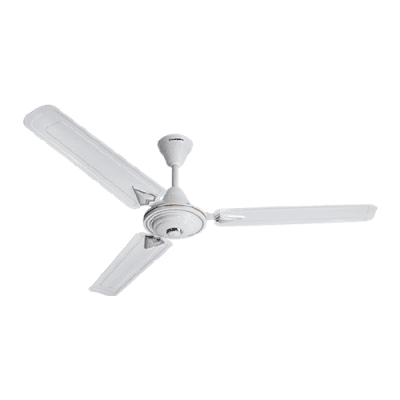 Crompton Brizair Deco Ceiling Fan Opal White