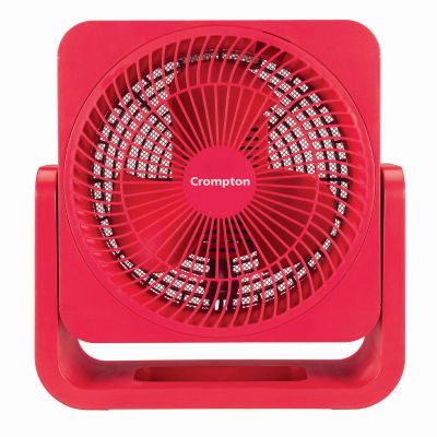 Crompton Bubbly Personal Fan Cherry Red 200 mm