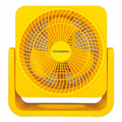 Crompton Bubbly Personal Fan Yellow 200 mm