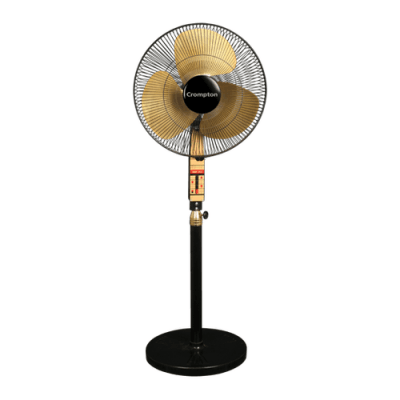 Crompton SDX Black Gold Pedestal Fan