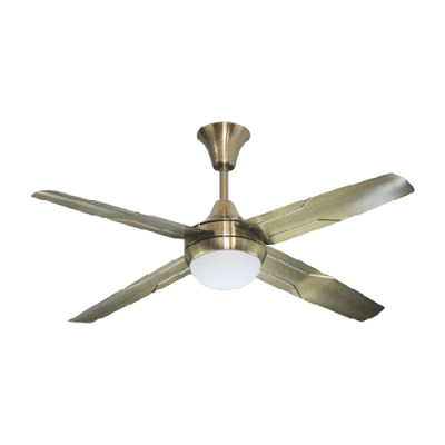 Crompton Trigger Glow Ceiling Fan Antique Brass