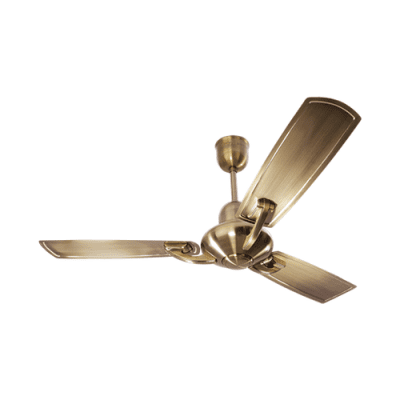 Crompton Triton Electroplated Ceiling Fan Antique Brass