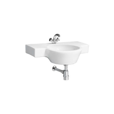 Cera Caeser Wash Basins With Built-In Counter Ivory