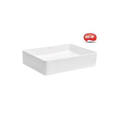 Cera Carmona Table Top Thin Rim Wash Basin Snow White-S2020162