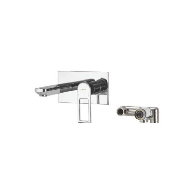 Cera Winslet Wall Mounted Single Lever Basin Mixer With 2Mm Metal Sheet F1099474