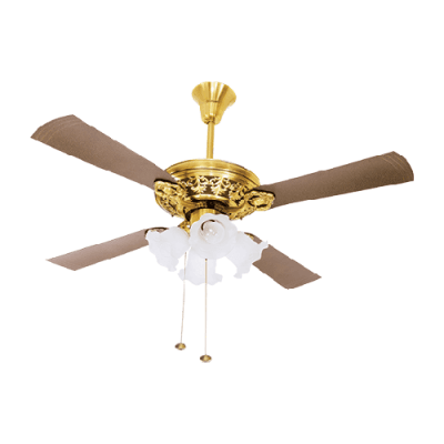 Crompton Nebula Ceiling Fan Brass