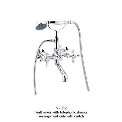 ESS ESS Victorian Wall Mixer With Telephonic Shower Arrangement Only
