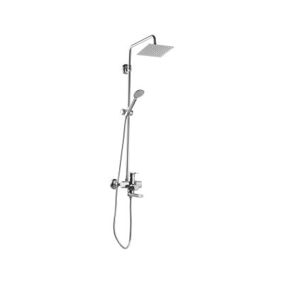 Cera Topaz Single Lever Wall Mixer (3-In-1) With Overhead Shower And Telephonic Hand Shower F1007771