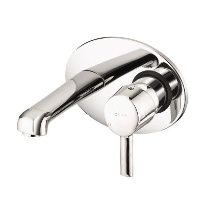 Cera Ripple Wall Mounted Single Lever Basin Mixer