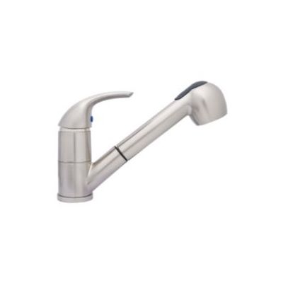 Futura Deck Mounted Pull Out Kitchen Faucet 04A