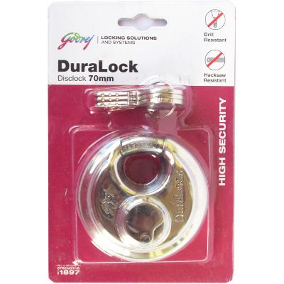 Godrej Padlock - DuraLock High Security 70 mm
