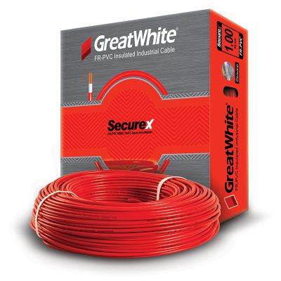 Greatwhite SecureX Electric Wire FR 1 sq mm 180 mtr