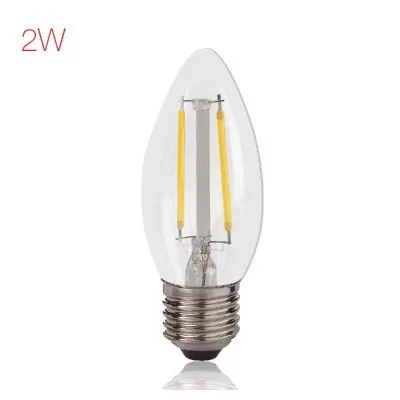 Havells Brightfill Led Filament Candle - 2 W Candle E27 Warm White