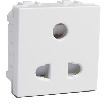 Havells Coral 6 A 3 Pin Shuttered Socket