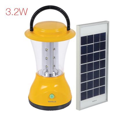 Havells Lumina Solar Lantern(Yellow) Rechargeable Led Torch