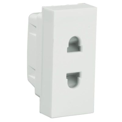 Havells Oro 6 A 2 Pin Shuttered Socket