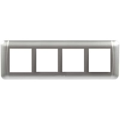 Havells Oro Metalica Cover Frame Silver Grey