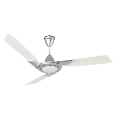 Havells Spiro 1200mm Ceiling Fan Pearl White Silver