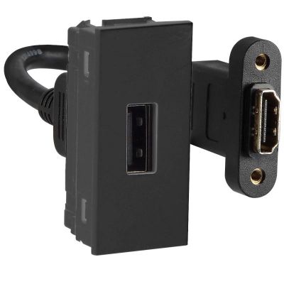 Havells Carbon HDMI Socket