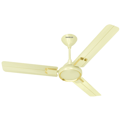 Havells Glaze Ivory Gold 1200mm Decorative Ceiling Fan