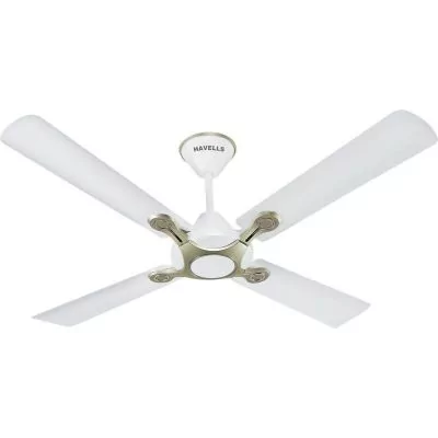 Havells Leganza 4 Blade 1200mm Ceiling Fan Pearl White-Silver