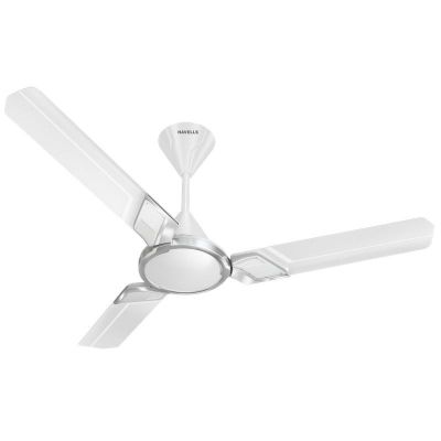 Havells Zester 1200mm Ceiling Fan Pearl White