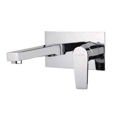 Hindware Element Exposed Part Kit Of Single Lever Wall Mounted Basin Mixer With 200Mm Spout