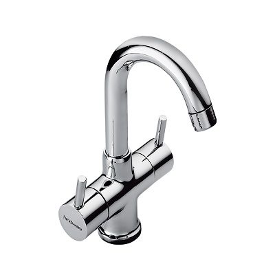 Hindware Flora Centre Hole Basin Mixer W/O Popup Waste System 