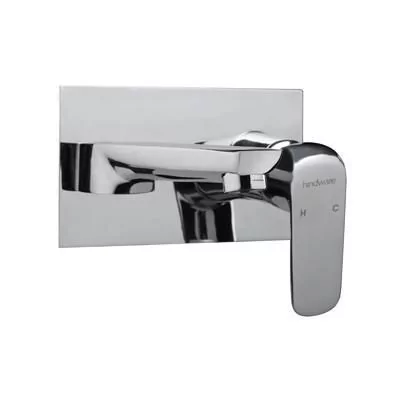 Hindware Fluid Exposed Part Kit Of Single Lever Wall Mounted Basin Mixer
