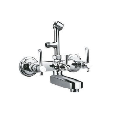 Hindware Immacula Wall Mixer With Hand Shower Arrangement (Crutch)