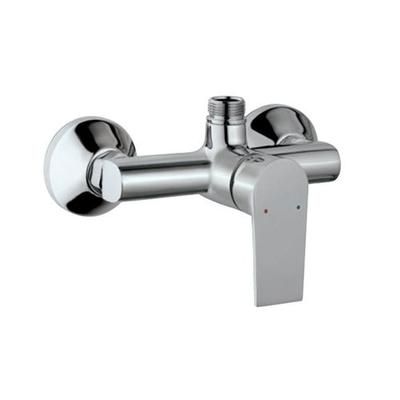 Jaquar Aria Single Lever Exposed Shower Mixer With Provision For Connection To Exposed Shower Pipe With Connecting Legs & Wall Flanges