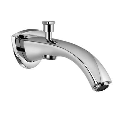 Jaquar Bath Tub Spout With Button Attachment For Hand Shower With Wall Flange Chrome