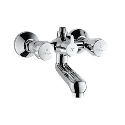 Jaquar Continental Wall Mixer With Connector For Hand Shower Arrangement With Connecting Legs, Wall Flanges & Wall Bracket For Hand Shower