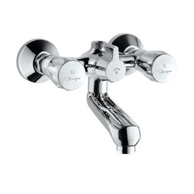 Jaquar Continental Wall Mixer With Telephone Shower Arrangement,Connecting Legs & Wall Flanges But Without Crutch & Telephone Shower