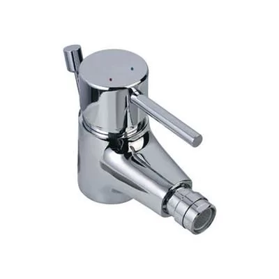 Jaquar Florentine Single Lever 1 - Hole Bidet Mixer With Popup Waste System With 375Mm Long Braided Hoses