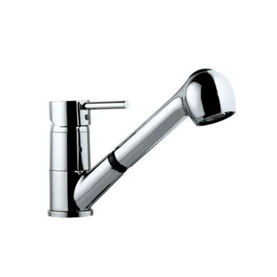Jaquar Florentine Single Lever Deck Mounted Pull Out Sink Mixer Dual Flow With 450mm Long Braided Hoses