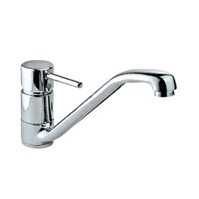 Jaquar Florentine Single Lever Sink Mixer With Swinging Spout (Table Mounted Model) With 450Mm Long Braided Hoses