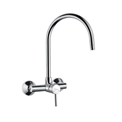 Jaquar Florentine Single Lever Sink Mixer With Swinging Spout On Upper Side (Wall Mounted Model) With Connecting Legs & Wall Flanges