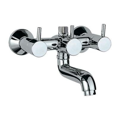 Jaquar Florentine Wall Mixer With Telephone Shower Arrangement, Connecting Legs & Wall Flanges But Without Crutch & Telephone Shower