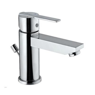 Jaquar Fonte Single Lever Extended Basin Mixer (Height-95Mm) With Popup Waste System With 450Mm Long Braided Hoses