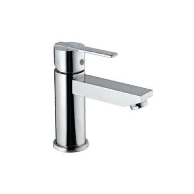 Jaquar Fonte Single Lever Extended Basin Mixer (Height-95Mm) Without Popup Waste System With 450Mm Long Braided Hoses