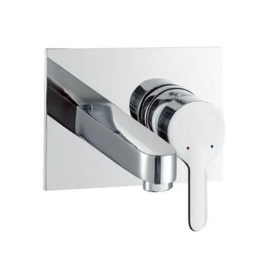Jaquar Fusion Single Lever High Flow Bath Filler (Concealed Body) Wall Mounted Model With Bath Spout
