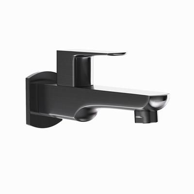 Jaquar Kubix Prime Bib Cock With Wall Flange Stainless Steel