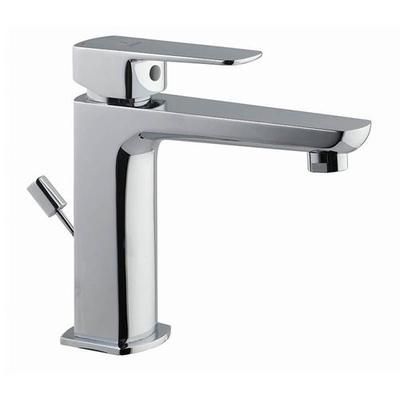 Jaquar Kubix Prime Single Lever Basin Mixer With Popup Waste With 450Mm Long Braided Hoses
