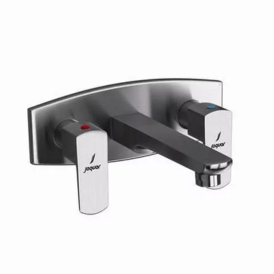 Jaquar Kubix Prime Two Concealed Stop Cocks With Basin Spout (Composite One Piece Body) Stainless Steel
